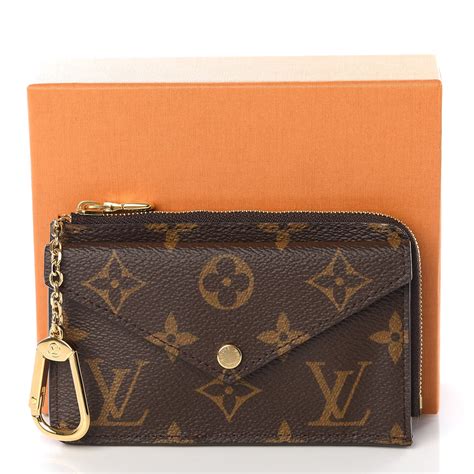 louis vuitton card holder recto verso|rfid card holder louis vuitton.